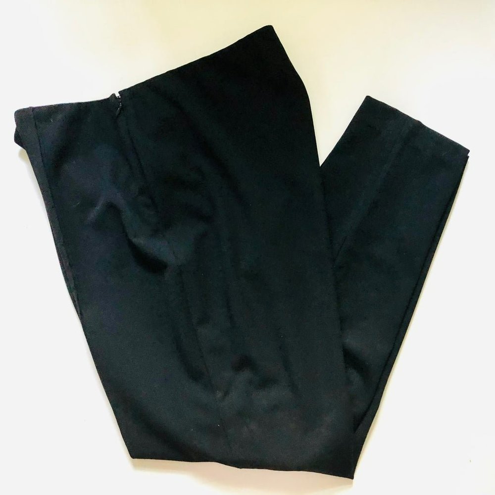 Vince Camuto Sz 12, Pintuck Stretch Dress Pants, High Waist, Tapered Leg